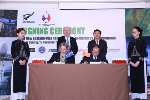 Việt Nam- New Zealand ký kết thỏa thuận hợp tác trên nhiều lĩnh vực ảnh 1