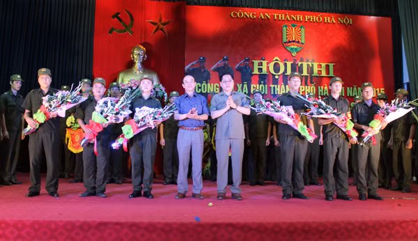 Sôi nổi Hội thi Công an xã giỏi thành phố Hà Nội ảnh 4