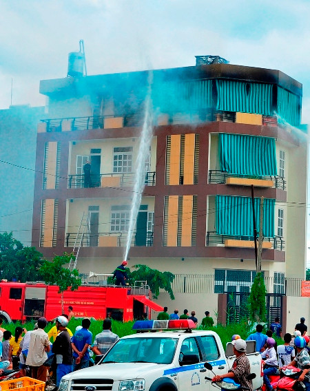 Bắt giữ thanh niên giả ứng cứu nhà đang cháy để trộm cắp ảnh 1