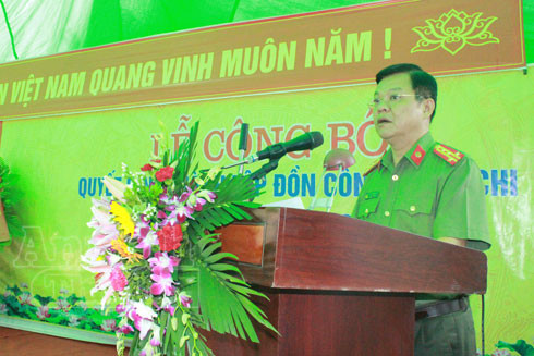 Đồn Công an Lệ Chi, Gia Lâm chính thức đi vào hoạt động ảnh 5