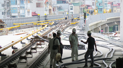 Đường sắt Cát Linh - Hà Đông chắc chắn không kịp chạy thử vào tháng 10 ảnh 1