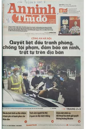 Báo An ninh Thủ đô số 6461, ngày 1/3/2022