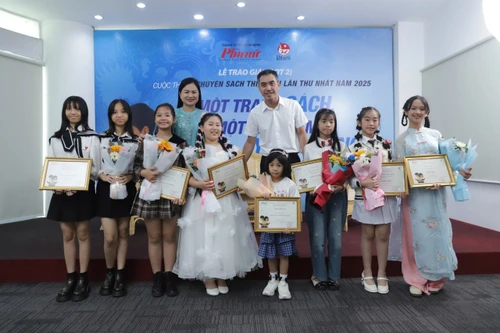 Trao giải cuộc thi Kể chuyện sách thiếu nhi lần hai