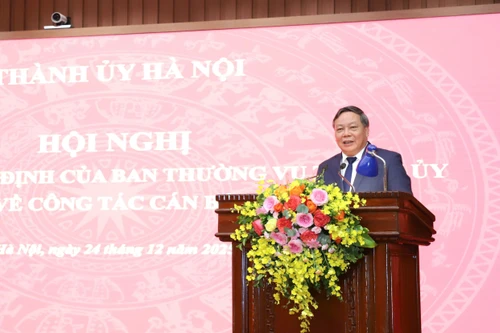 Đồng chí Đỗ Văn Trường giữ chức Phó trưởng Ban Nội chính Thành ủy Hà Nội