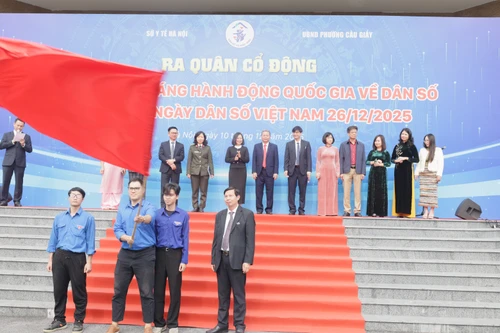 Hà Nội phát động hưởng ứng Tháng hành động quốc gia về dân số