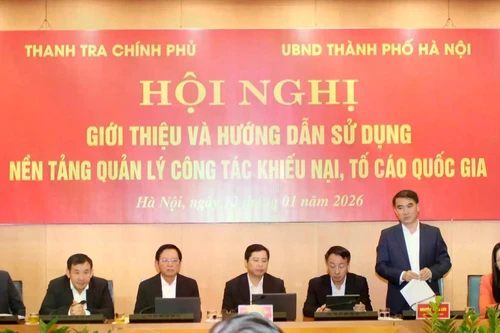 Hà Nội chuẩn bị triển khai nền tảng quản lý khiếu nại, tố cáo