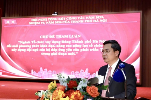 Hà Nội: Năm 2026 sẽ hoàn thiện vị trí việc làm, thực hiện cơ chế “vì việc tìm người”