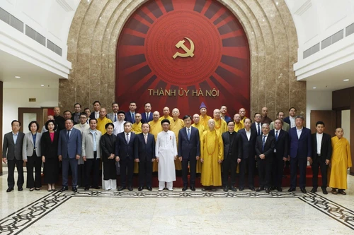 Bí thư Thành ủy Hà Nội: Mong muốn các tổ chức tôn giáo đồng hành xây dựng Thủ đô