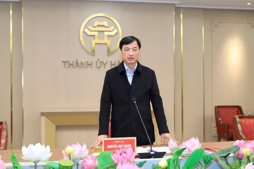 Hà Nội đẩy nhanh tiến độ điều tra, xử lý 5 vụ án, vụ việc lớn 