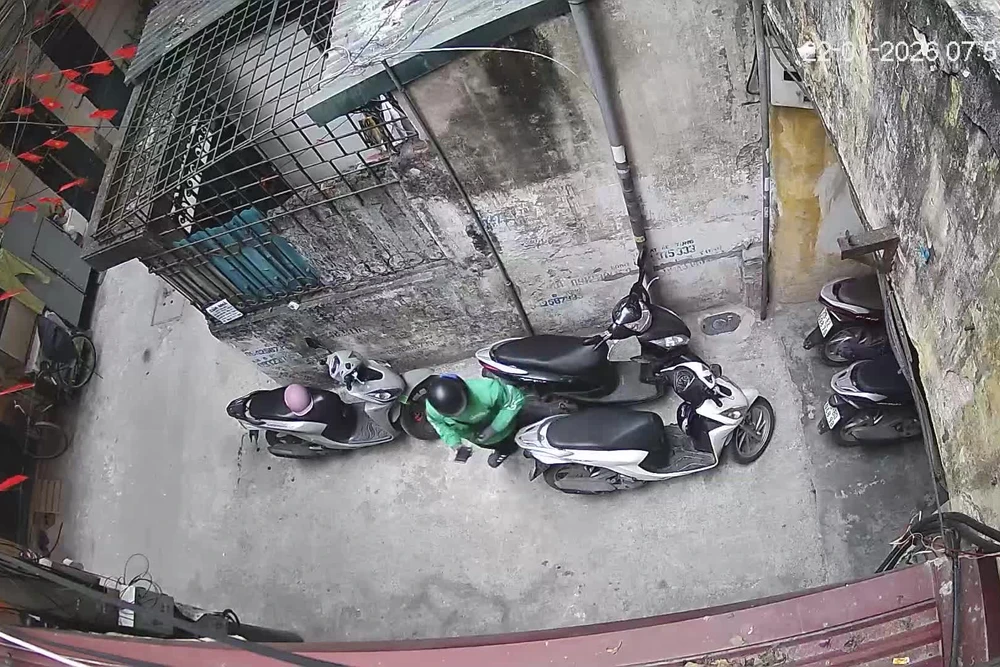 Cảnh giác trộm cắp xe máy dịp cận Tết