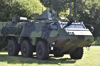 Đức nhận 5 xe thiết giáp bánh lốp Patria 6×6 đầu tiên trong chương trình chuẩn hóa khí tài NATO