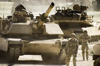 Xe tăng chiến đấu chủ lực M1A2 Abrams của Mỹ thử lửa trong tập trận NATO cường độ cao tại Đức