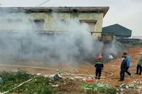 Sát hại đồng nghiệp rồi đốt kho xưởng định tự tử