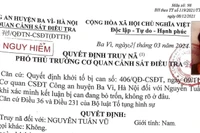 Thanh niên 19 tuổi bị bắt theo quyết định truy nã nguy hiểm