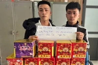 Liên tiếp chặn bắt 3 ‘lái pháo’, thu hơn 40 kg tang vật