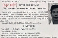 Truy nã đặc biệt Chủ tịch HĐTV Công ty TNHH Công nghệ NhoNho