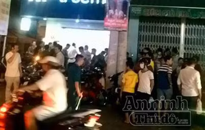 Vừa xảy ra vụ cướp tại cửa hàng sữa trên đường Hoàng Hoa Thám ảnh 1