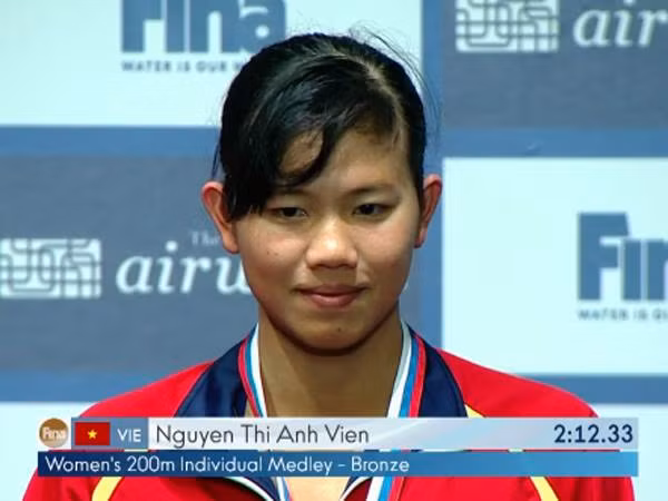 Tuyệt vời: Ánh Viên đoạt Huy chương đồng Cúp thế giới 2015 ảnh 5