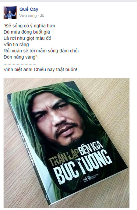 Cộng đồng mạng xót xa chia buồn trước sự ra đi của Trần Lập ảnh 4