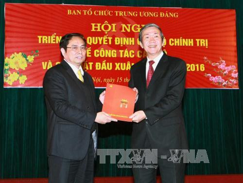 Đồng chí Phạm Minh Chính giữ chức Trưởng ban Tổ chức Trung ương ảnh 1