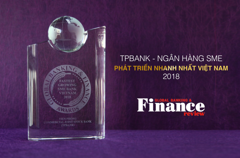 TPBank nhận giải thưởng Ngân hàng SME phát triển nhanh nhất tại Việt Nam ảnh 1 TPBank nhận giải thưởng Ngân hàng SME phát triển nhanh nhất tại Việt Nam ảnh 1