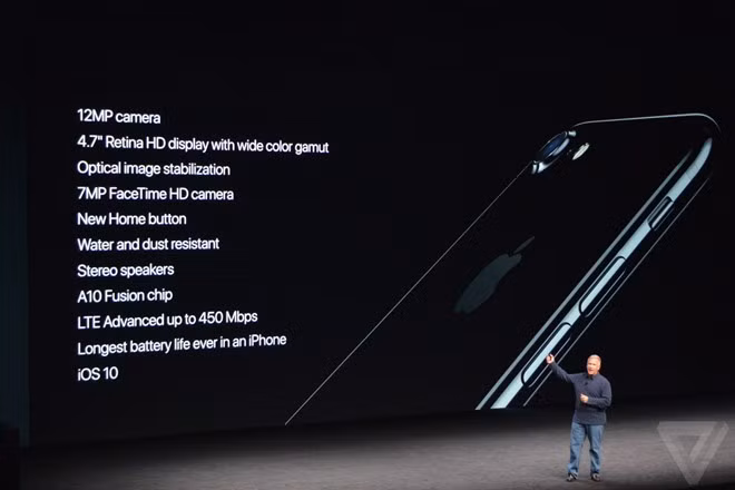 Những nâng cấp mới của iPhone 7 và 7 Plus. Ảnh:The Verge.