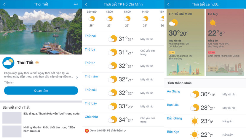 Theo dõi chất lượng không khí và chỉ số UV ngay trên Zalo ảnh 1