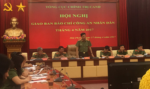 Khẳng định vị trí, vai trò ngày càng lớn của báo chí trong CAND ảnh 1