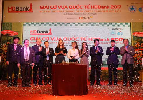 Giải cờ vua quốc tế HDBank 2017 khai mạc đầy ấn tượng ảnh 1