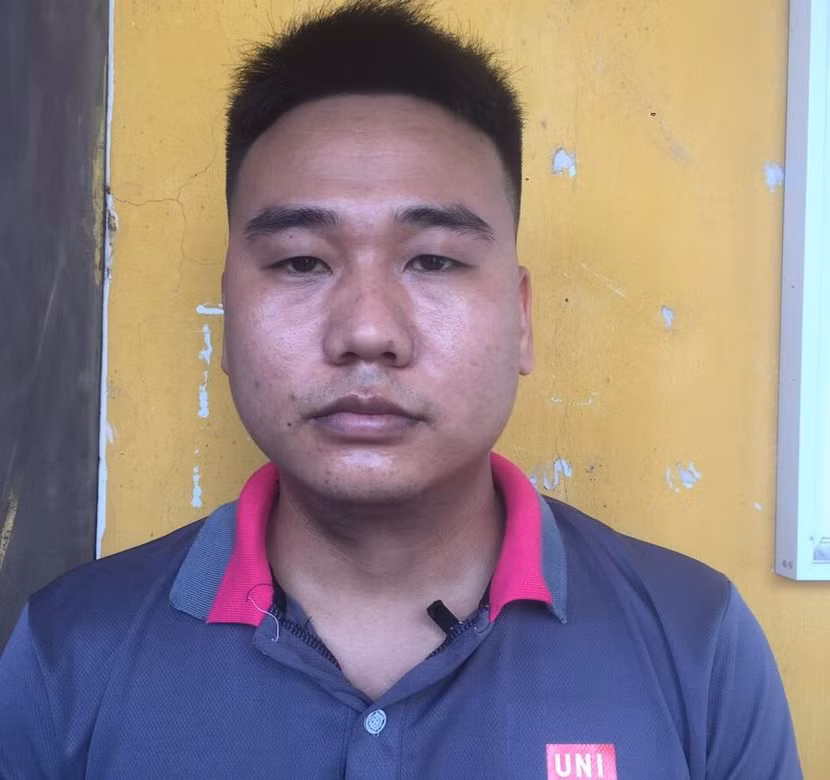 Đối tượng Nguyễn Tiến Thỏa bị bắt giữ