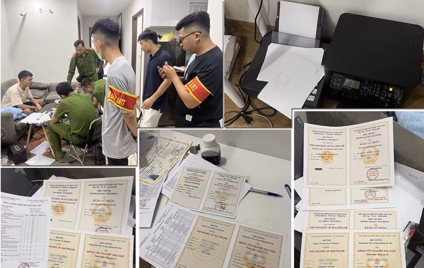 Các tang vật của vụ án