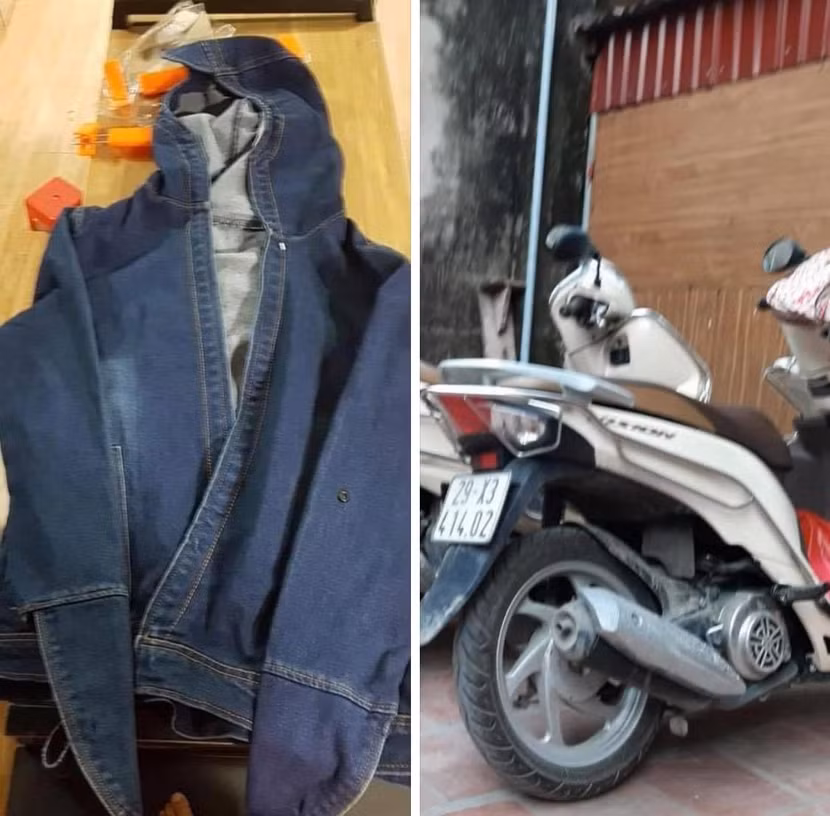 Các tang vật của vụ án