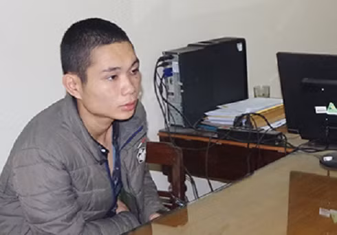 Phùng Văn Huy tại cơ quan điều tra