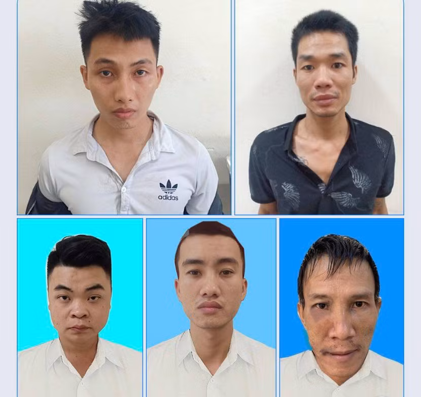 Các đối tượng trộm cắp. tiêu thụ xe gian bị bắt giữ