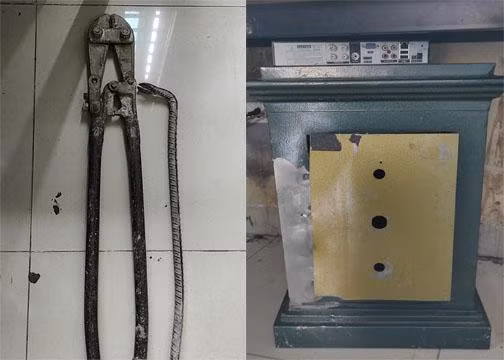 Các tang vật bị thu giữ