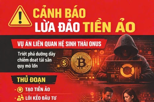 Cảnh báo lừa đảo tiền ảo liên quan hệ sinh thái ONUS