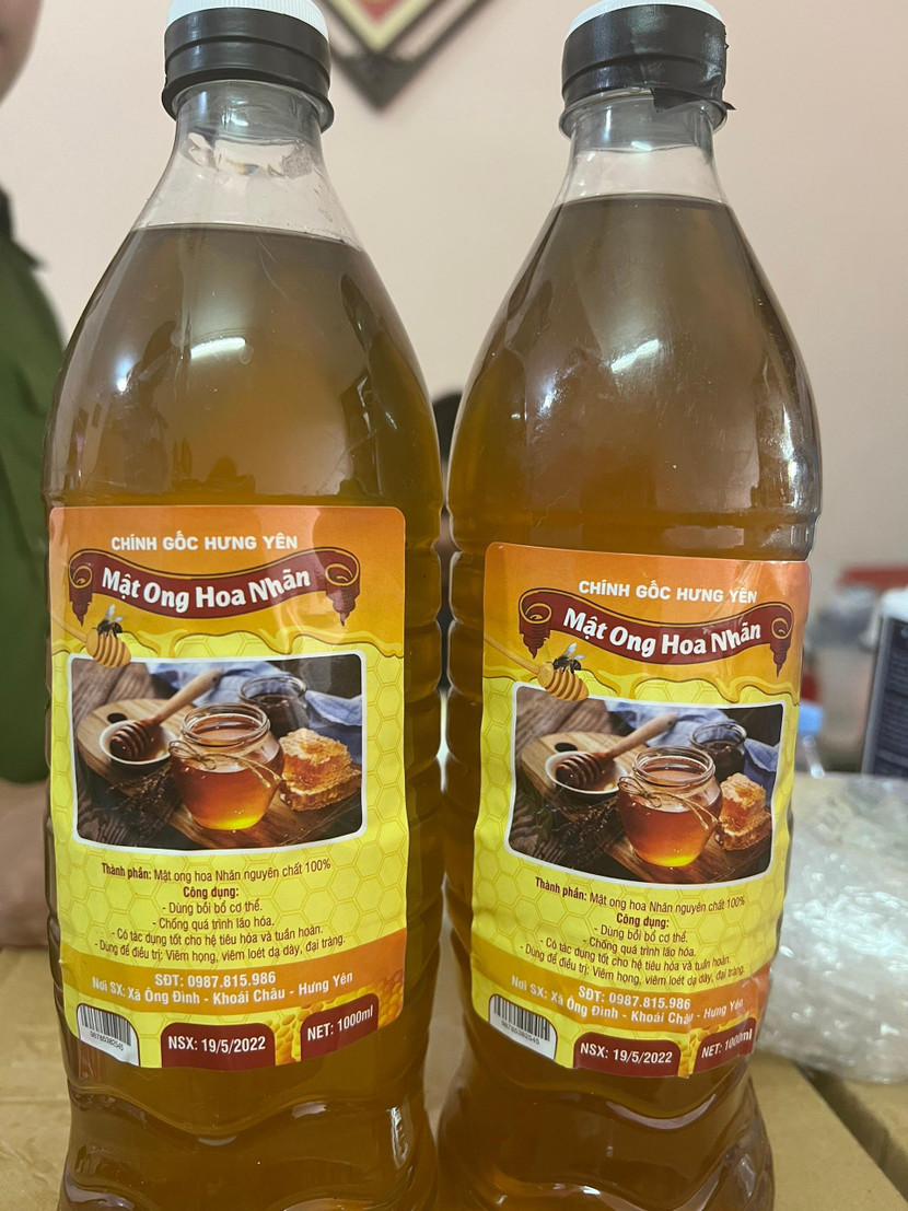 Mật ong Hoa Nhãn chế từ đường, mạch nha... Mật ong Hoa Nhãn chế từ đường, mạch nha...