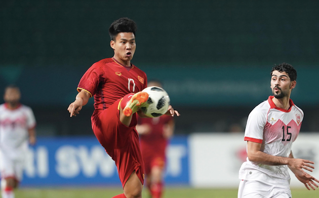 Vũ Văn Thanh sẵn sàng ra sân trận gặp Ấn Độ ngày 27-9 tới