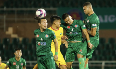 CLB Sài Gòn (áo xanh) sẽ đá vòng bảng AFC Cup tại Singapore CLB Sài Gòn (áo xanh) sẽ đá vòng bảng AFC Cup tại Singapore