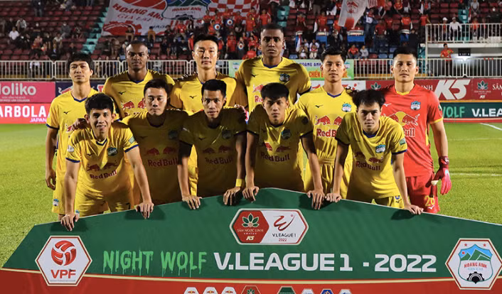 Ngành hàng nước tăng lực tài trợ cho Hoàng Anh Gia Lai và cho V-League cùng xuất hiện tại mùa giải 2022