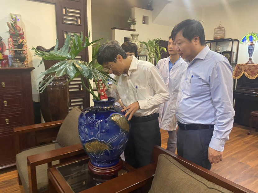 Đoàn kiểm tra của Bộ Y tế kiểm tra công tác phòng chống SXH tại Hà Nội