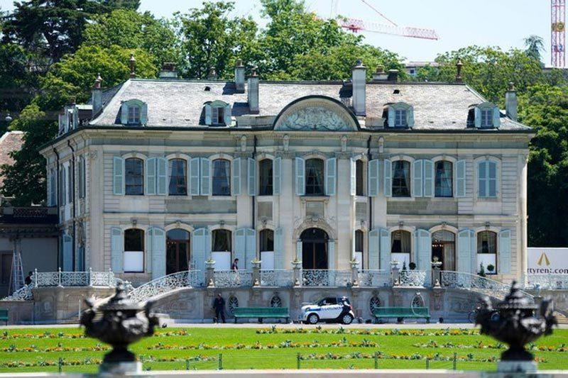 Villa La Grange tọa lạc ở công viên cùng tên tại Geneva (Thụy Sỹ) - nơi diễn ra hội nghị thượng đỉnh Joe Biden - Vladimir Putin Villa La Grange tọa lạc ở công viên cùng tên tại Geneva (Thụy Sỹ) - nơi diễn ra hội nghị thượng đỉnh Joe Biden - Vladimir Putin