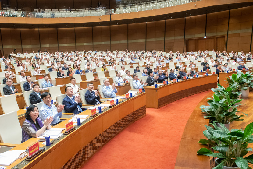 Các đại biểu dự hội nghị tại điểm cầu trung ương Các đại biểu dự hội nghị tại điểm cầu trung ương