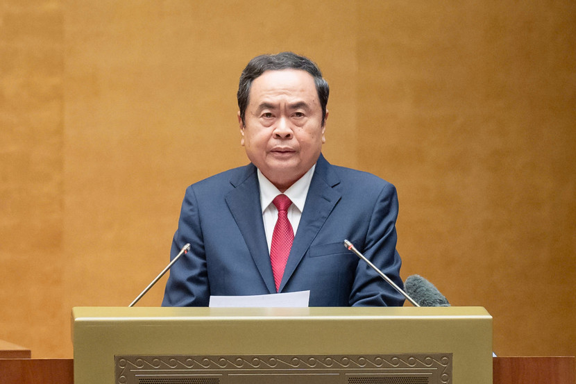 Chủ tịch Quốc hội Trần Thanh Mẫn phát biểu tại hội nghị Chủ tịch Quốc hội Trần Thanh Mẫn phát biểu tại hội nghị