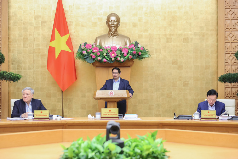 Thủ tướng phát biểu kết luận phiên họp (Ảnh VGP) Thủ tướng phát biểu kết luận phiên họp (Ảnh VGP)