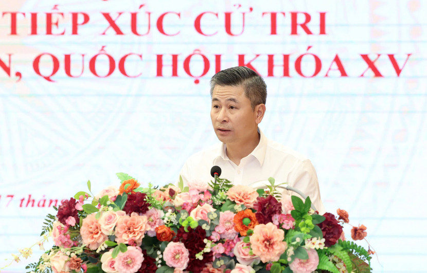 ĐBQH Nguyễn Phi Thường báo cáo với cử tri ĐBQH Nguyễn Phi Thường báo cáo với cử tri