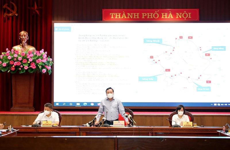 Phó Bí thư Thành ủy Nguyễn Văn Phong chủ trì cuộc họp