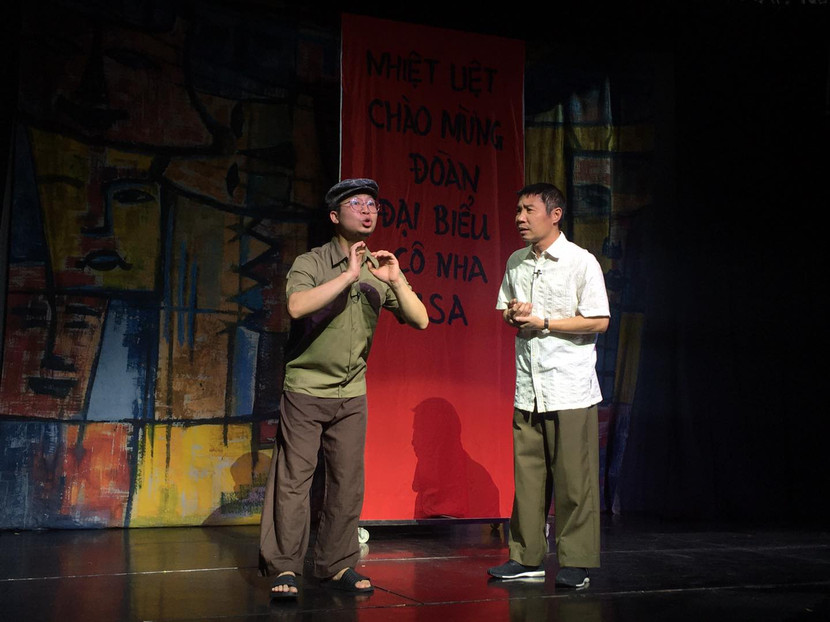 Một vở diễn của Nhà hát Kịch Hà Nội Một vở diễn của Nhà hát Kịch Hà Nội