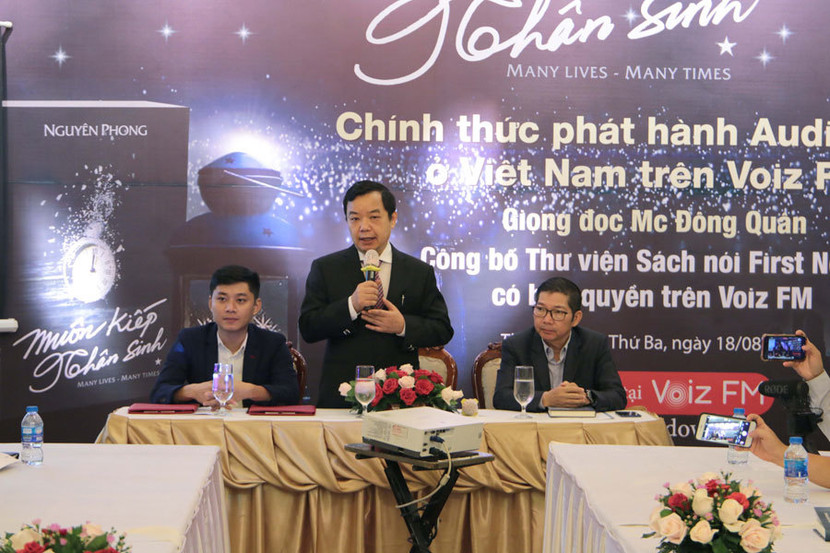 Cuốn sách nói "Muôn kiếp nhân sinh" được thực hiện trong 3 tháng