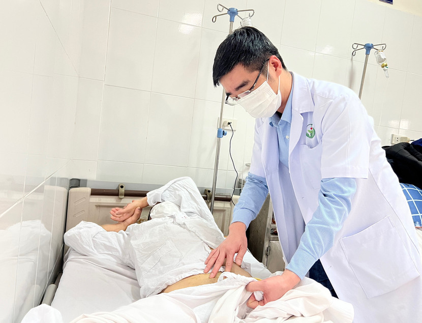 Người bệnh bị gãy dương vật điều trị tại Bệnh viện Việt Đức